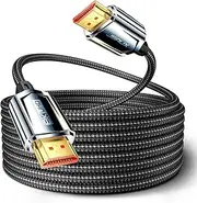 JSAUX 8K HDMI Cable 5M, HDMI 2.1 Cable Ultra High Speed 48Gbps, (8K@60Hz 4K@120Hz 144Hz) HDMI Cable, eARC HDR10 HDCP 2.2 & 2.3 3D, Compatible with PS5/PS4/X-Box/UHDTV/Blu-ray Player/Monitor