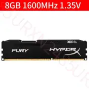 8GB DDR3L 1600MHz PC3L-12800 1.35V HX316LC10FB/8 Desktop Memory RAM HyperX FURY