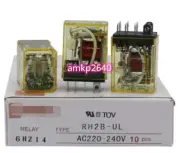 10 PCS/Box for Intermediate Relay RH2B-UL DC12V 24V AC24V 110V 220V 10A 8-Pin