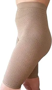 BIOFLECT® Compression Shorts with Bio Ceramic Micro-Massage Knit- for Support and Comfort - 3XL Sand
