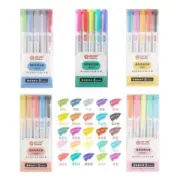 Supplies Fluorescent Markers Highlighter Pen Set Highlighters Pen Art Marker