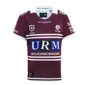 NRL 2025 Home Jersey - Manly Sea Eagles - Youth - Kids