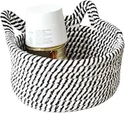 Animal Storage Basket – Cat Shaped Woven Laundry Hamper For Toys, Clothes, Towels | Soft Cotton Thread Storage Bin, Pet Toy Holder, Decorative Organizer For Baby Room, Kids Room, Gift Basket