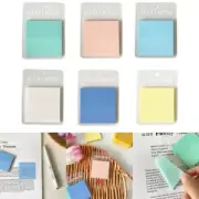 Clear Sticky Notes See-Through Memo Sticky Notes Translucent Sticky Notes Pad