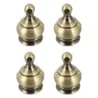 4 Pcs Horn Frame Decorative Head Screw Cap for Ceiling Light Lamp Shade Office