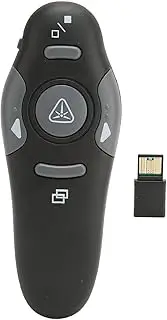 Presentation Clicker, 15m Wireless Presenter Remote PowerPoint Clicker, 2.4GHz USB Clicker for PowerPoint Presentations Slide Clicker, for Computer, Laptop