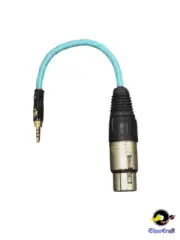Mogami Cable 2.5mm Male to 4-Pin XLR Female Balanced Adapter