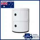 Replica Anna Castelli Ferrieri Componibili 2 Tier Large Round Storage Unit White