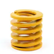 49mmx27mmx50mm Metal Spiral Helical Compression Spring Orange