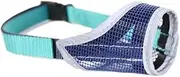 Dog Muzzle for Small Medium Large Dogs, Soft Dog Muzzle to Prevent Biting Chewing, Drinkable Breathable Adjustable Puppy Muzzle (Blue, S)