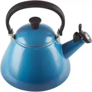 Le Creuset Kone Kettle, Marseille Blue, 1.6 Liter Capacity