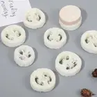 Clean Washing Cloth Loofah Slices Scrubber Soap Saver Scouring Pad Scrub Sponge