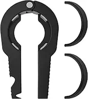 Multifunctional Bottle Opener, 4 in 1 Can Glass Screw Cap Opener, Manual Gripper Hand Safety, for Home and Outdoor Use, Kitchen Tool, Kitchen Essentials, Camping