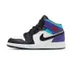 Nike Air Jordan 1 Mid GS 大童 葡萄紫黑 喬丹 經典 中筒 休閒鞋 DQ8423-154