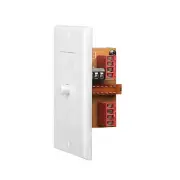 OSD In Wall Speaker Selector A/B Switch Decora Plate 100W Single Gang White AB12