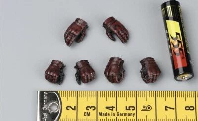 Hand Type for TBLeague PL2021-180 E Soldier Red 1/12 Scale 6" Action Figure