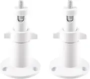 Security Camera Universal Mounting Bracket,Adjustable Indoor/Outdoor Security Wall Metal Bracket, Compatible with Arlo Pro/Pro 2/Pro 3/Pro 4/Ultra/Ultra 2, & with Ring Stick Up Cam Battery (2 Pack)