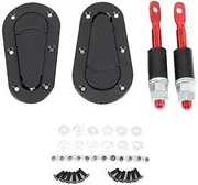 2Pcs Flush Mount Bonnet Pins Locking Generation Car Flush Hood Latch Pin Kit