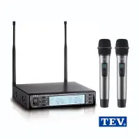 在飛比找Yahoo奇摩購物中心優惠-TEV 台灣電音 TR-8100TD 數位100頻道無線麥克