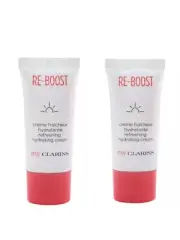 2X My Clarins Re-Boost Refreshing Hydrating Cream For Normal Skin 30ml*2 NEW