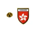 pins pin's flag national badge backpack hat shield world hong kong