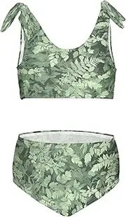 [Caihoyu] Girls Swimwear Bikini Set 2 Pieces Swimsuit Cute Baby Girl Swimsuit Adjustable Strap