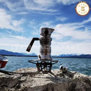 9barista英國進口咖啡機工業風噴氣式摩卡壺濃縮旅行露營配件
