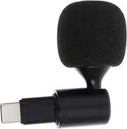 COMNESTBI 1Pc Bendable Type C Microphone for Live Streaming USB C Mic for Phones Laptops and Gaming Durable Flexible Design for Voice Recording and Broadcasts