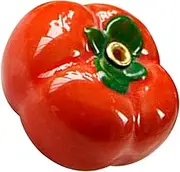 iplusmile Ceramic Tomato Incense Stick Holder Decorative Incense Stand for Yoga Bedroom Study Stable Flat Base for Home Multi Functional Incense Burner