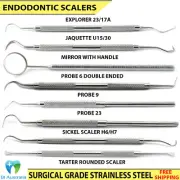 Hygiene Dental Tartar Calculus Plaque Remover Tooth Scraper Explorer Instruments