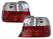 Mga Lights ng buntot for BMW 3 Series E36 90-99 COMPACT Red White LTBM01WS XINO