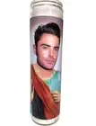 Zac Efron Parody Devotional Prayer Saint Candle