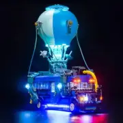 Upgraded Led Light Kit Compatible with Lego Fortnite Battle Bus Building Set,