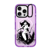 iPhone 16 Pro Impact Ring Stand Case MagSafe Compatible Primitive Beauty by Frazetta Girls
