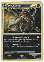 Houndoom 5/90 - Holo - Pokemon HeartGold and SoulSilver Undaunted - Good Cond.