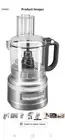 KitchenAid 7 Cup 3 Speed Food Processor - Contour Silver (RKFP0718CU)