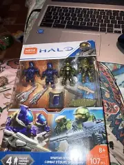 Mega Construx Halo Spartan-IV Team Battle Set with 4 figures brand new
