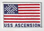 USS Ascension science fiction spaceship TV prop patch
