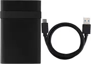Hard Drive Enclosure,2538C3 2.5-Inch HDD Enclosure Type-C Notebook Mobile Serial Solid-State SSD Hard Disk Box,2.5 Hard Drive Enclosure,USB3.0 A to Type-C Port + ,SATAl