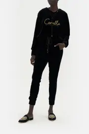 VELVET DROP CROTCH PANT THE QUEENS KING