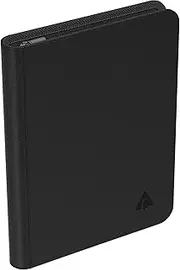 Rayvol Toploader Binder, Holds 252 Toploaders 9-Pocket Top Loader Card Storage Case, Ringless Double-Sided Pockets for Cards in 3 x 4'' Toploaders