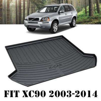 Heavy Duty Trunk Cargo Mat Boot Liner Luggage Tray for Volvo XC90 2003-2014 (for: Volvo)
