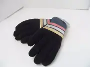 Swiss Tech 3M Thinsulate Women's Black/Multi-Color Ski Gloves L/XL - NEW