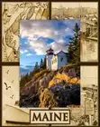 Maine Laser Engraved Wood Picture Frame Portrait (8 x 10)