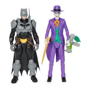 DC COMICS 2pcs Batman vs The Joker 12 Inch Action Figures Set