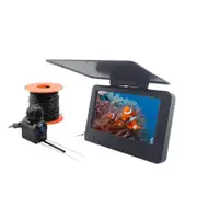 4.3 Inch Camera 15m Video Cable Fishing Finder Wide Angle 195 Degree HD Underwater Camera IPS Screen Shark Sonar Storage box Include Fisherman Gift