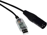FTDI FT232RL USB to XLR 3PIN Male Adapter Converter RS485 Serial Cable for MARANI Audio Processing Devices DPA-A DPA240P DPA260P(5m,Color C)