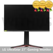LG 27GP850 Ultra Gear 27" Gaming Monitor QHD 180Hz 2560X1440 1ms NVIDIA G-SYNC