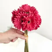Factory Direct Craft 6 Stemmed Artificial Colorful Gerbera Daisy Bouquet