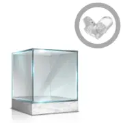 10 Pcs Transparent Corner Code Joint Small Brace Clear